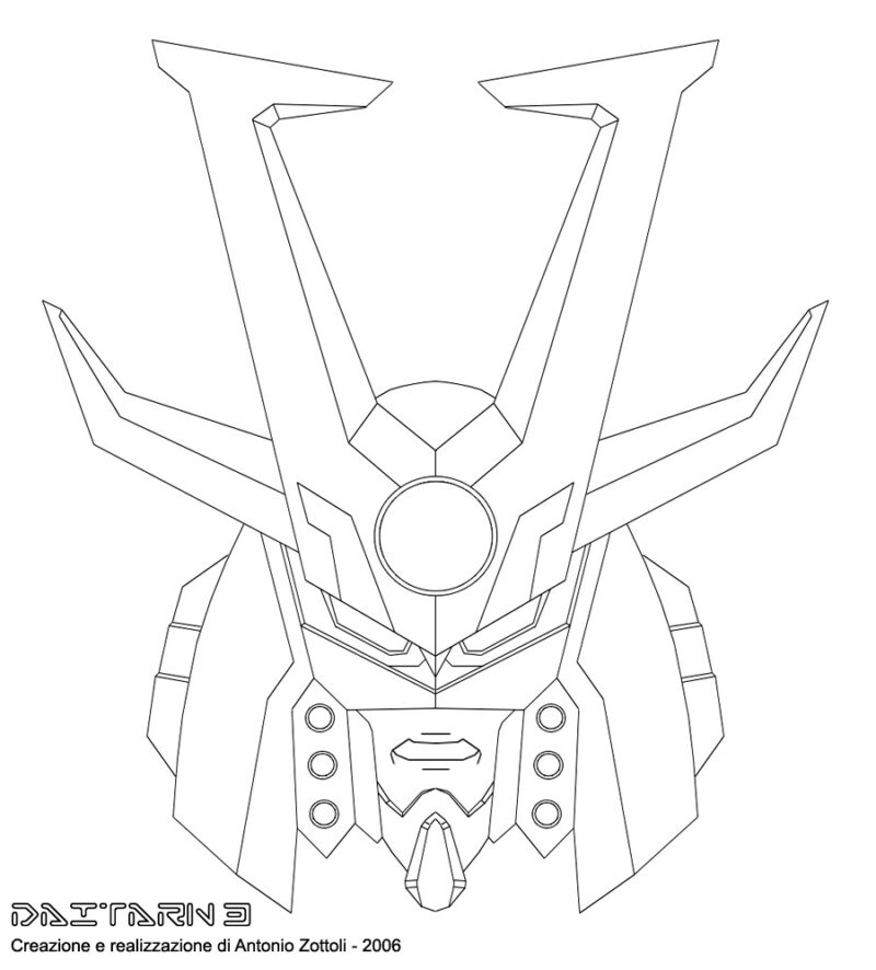 Daitarn 3 BN - Antonio Zottoli