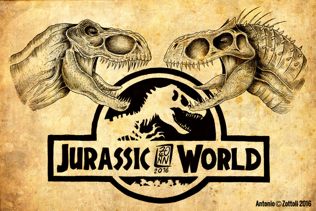 Tyrannosaurus Vs Indominus (Jurassic World)