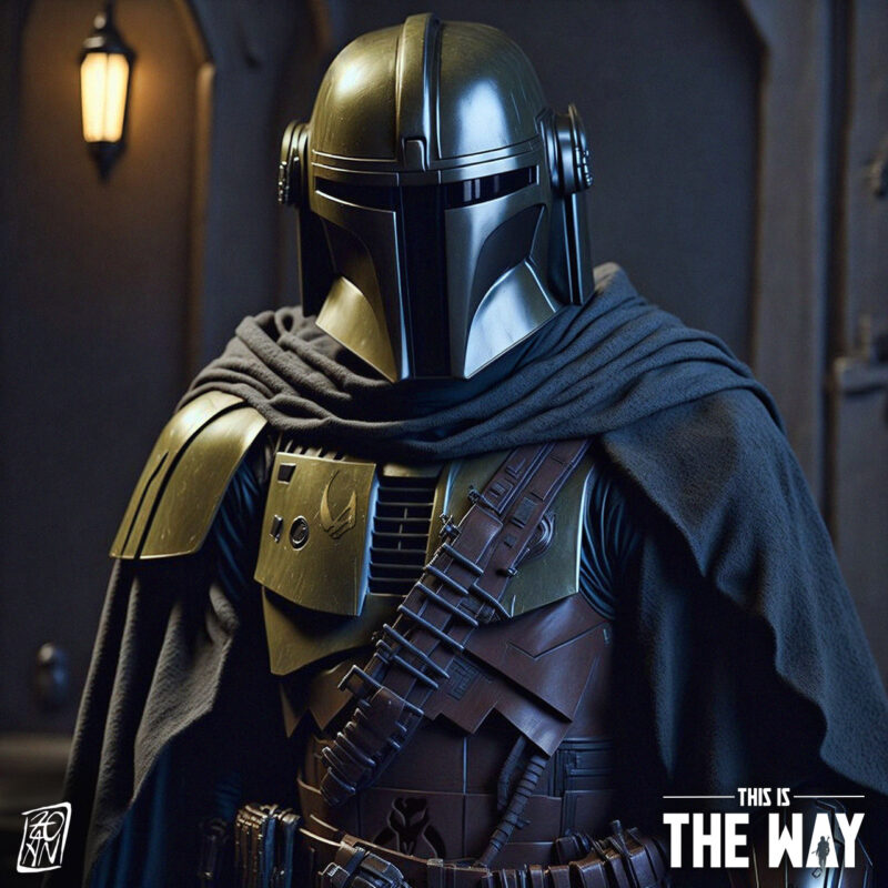 The Mandalorian - AI art