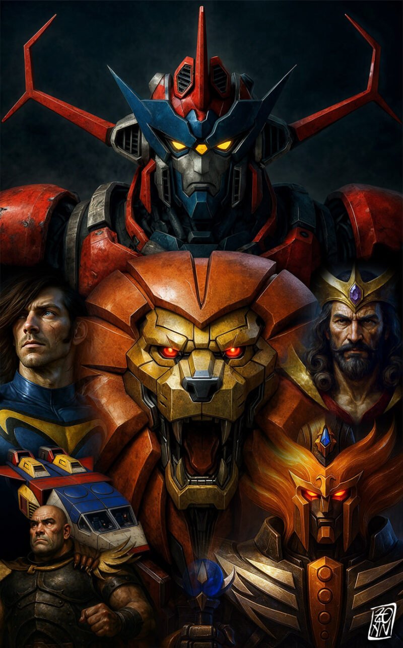 Daltanious 2025 Poster (FanArt) - by A. Zottoli