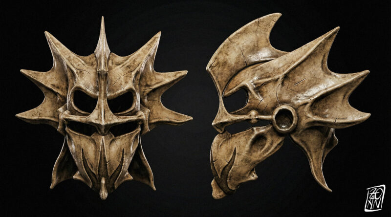 Warrior's Helmet by A. Zottoli - CheFantasia