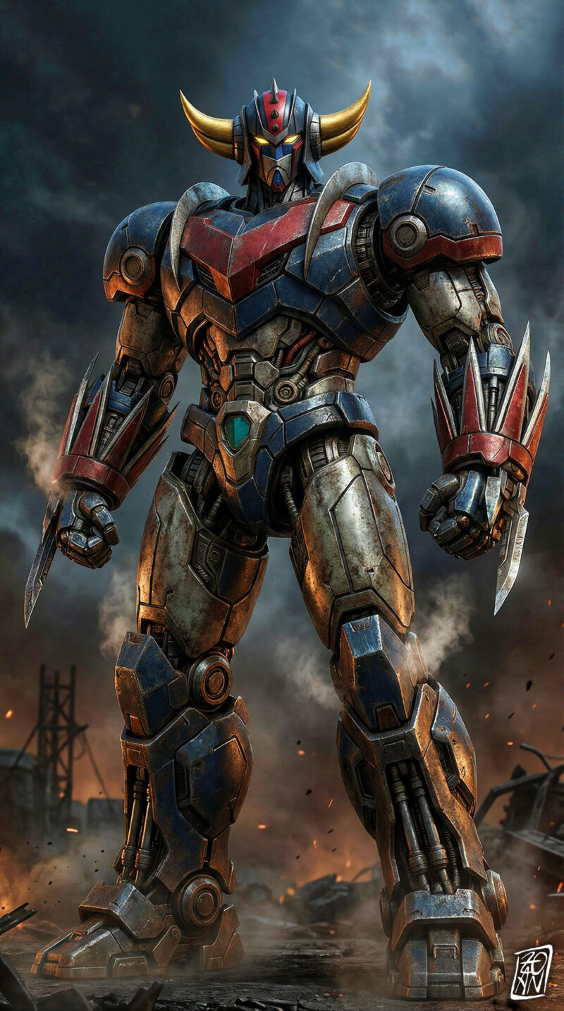 Grendizer 2026 (FanArt) by A. Zottoli - CheFantasia
