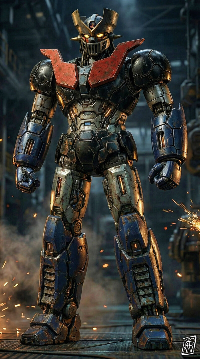 Mazinger Z 2026 (FanArt) by A. Zottoli - CF