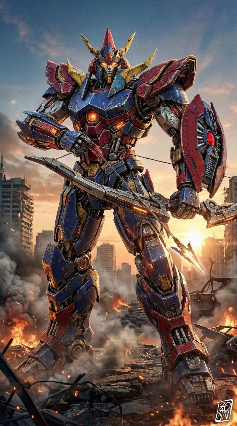 Raideen 2026 FanArt by A. Zottoli - CF