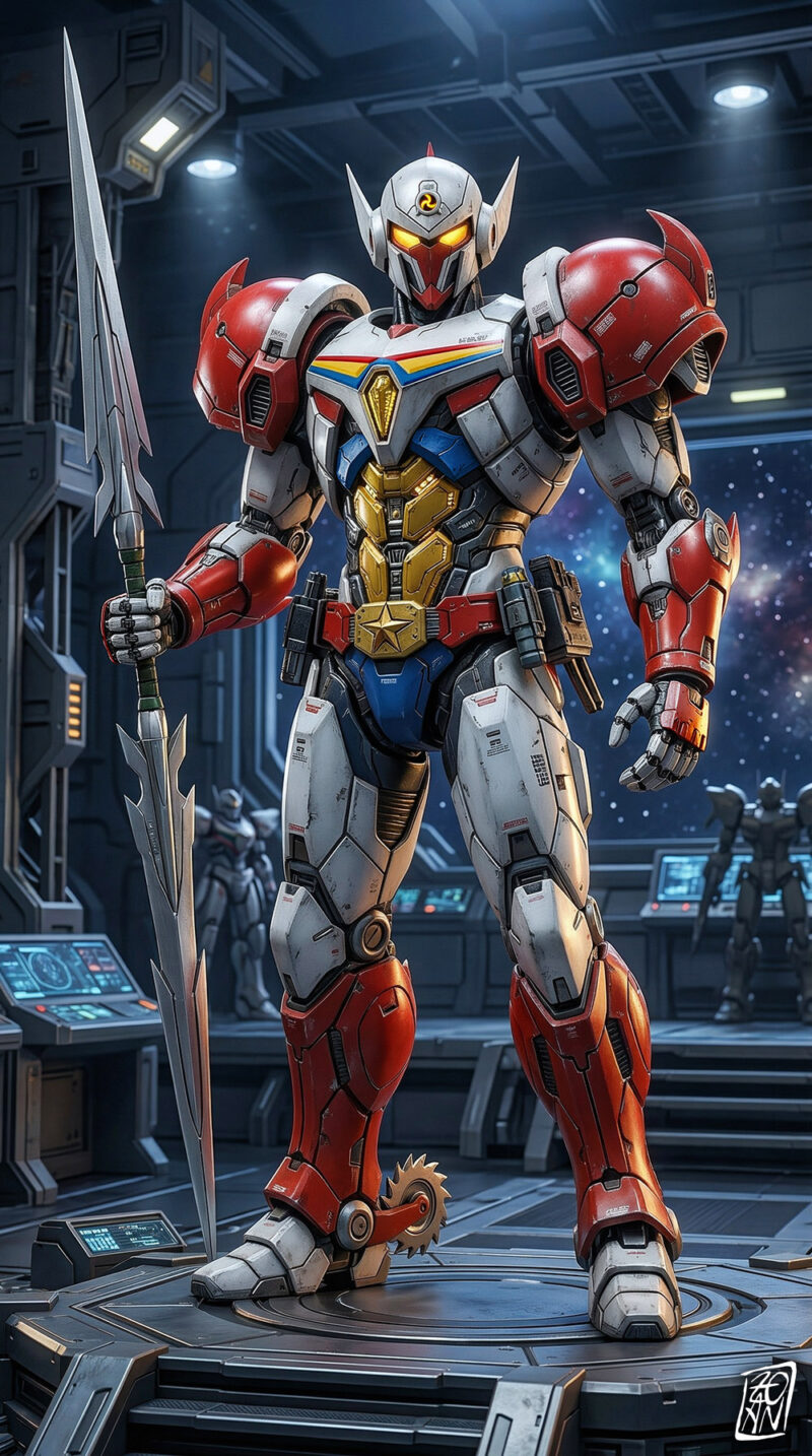 Tekkaman 2026 (FanArt) by A. Zottoli - CF